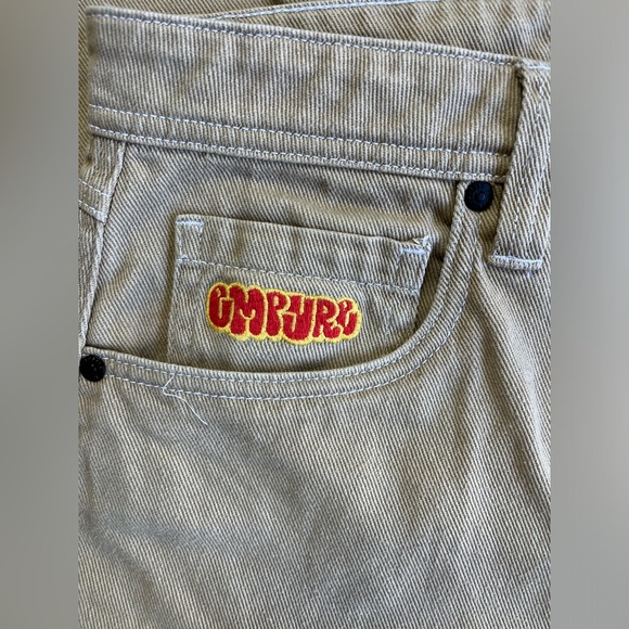 Women’s empyre Khaki Denim Wide Leg Pants - Picture 2 of 9